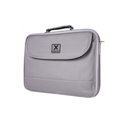 Picture of Approx (APPNB17G) 17" Laptop Carry Case, Multiple Compartments, Padded, Shoulder Strap, Grey