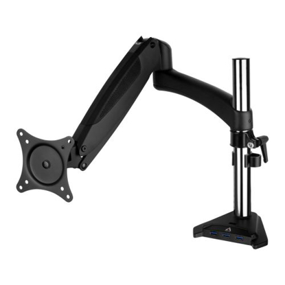Picture of Arctic Z1-3D Gen 3 Single Monitor Arm with 3-Port USB 3.2 Gen 1 Hub, 3D Monitor Placement, up to 38" Monitors