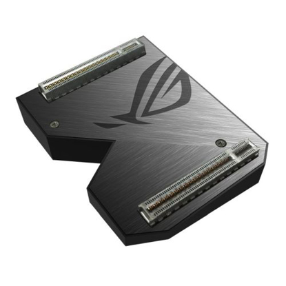 Picture of Asus ROG-NVLINK 4-Slot Bridge with RGB Lighting, for RTX NVLink SLI-ready Graphics Cards