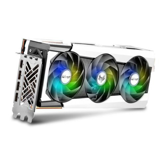 Picture of Sapphire NITRO+ PURE RX6950 XT White, 16GB DDR6, PCIe4, HDMI, 3 DP, 2368MHz Clock, RGB Lighting