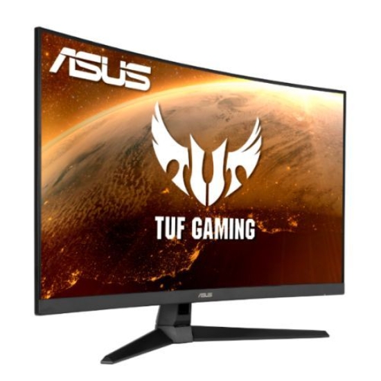 Picture of Asus 27" TUF WQHD Curved Gaming Monitor (VG27WQ1B), 2560 x 1440, 1ms, 2 HDMI, DP, 165Hz, HDR10, Speakers, VESA