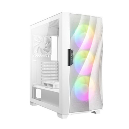 Picture of Antec DF700 FLUX RGB Gaming Case w/ Glass Window, ATX, No PSU, 5 x Fans (3 Front ARGB), Advanced Ventilation, White