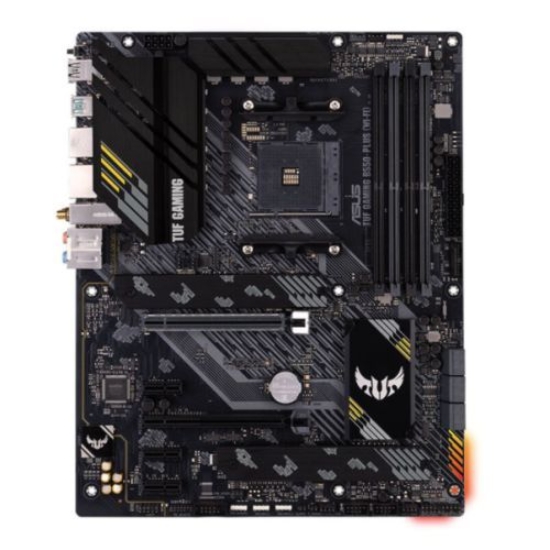 Picture of Asus TUF GAMING B550-PLUS (WI-Fi), AMD B550, AM4, ATX, 4 DDR4, HDMI, DP, XFire, AX Wi-Fi, 2.5GB LAN, RGB Lighting, M.2