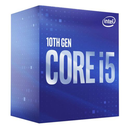 Picture of Intel Core I5-10500 CPU, 1200, 3.1 GHz (4.5 Turbo), 6-Core, 65W, 14nm, 12MB Cache, Comet Lake