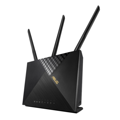 Picture of Asus (4G-AX56) Cat.6 300Mbps Dual Band AX1800 4G LTE Router, Wi-Fi 6, Captive Portal, AiProtection, 4 LAN, SIM Slot