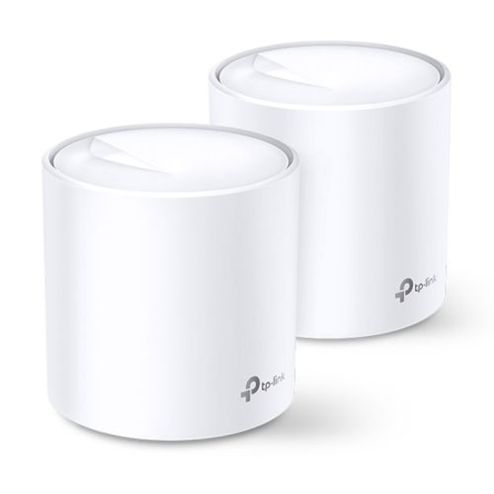 Picture of TP-LINK (DECO X60) AX3000 Wireless Whole Home Mesh Wi-Fi 6 System, 2 Pack, OFDMA & MU-MIMO, WPA3 Encryption & TP-Link HomeCare