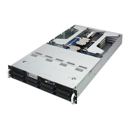 Picture of Asus (ESC4000 G4) 2U Rack-Optimised Barebone Server, Intel C621, Dual Socket 3647, 16x DDR4, 8 Bay Hot-Swap, 1+1 1600W Platinum PSU