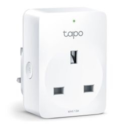 Picture of TP-LINK (TAPO P110) Mini Smart Wi-Fi Socket, Remote Access, Scheduling, Away Mode, Voice Control, Energy Monitoring