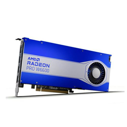 Picture of AMD Radeon Pro W6600 Professional Graphics Card, PCIe4, 8GB DDR6, 4 DP