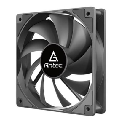 Picture of Antec P12 12cm PWM Case Fan, Black, 9 Blades, Hydraulic Bearing, Anti-Vibration, Up to 1400 RPM