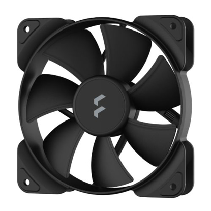 Picture of Fractal Design Aspect 12 12cm Case Fan, Rifle Bearing, Supports Chaining, Aerodynamic Stator Struts, 1200 RPM, Black