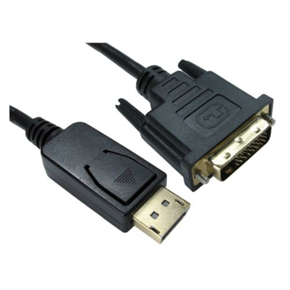 Picture of Spire DisplayPort Male to Single Link DVI-D Male Converter Cable, 2 Metres