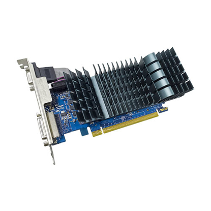 Picture of Asus GT710, 2GB DDR3, PCIe2, VGA, DVI, HDMI, Silent, 954MHz Clock, Low Profile (Bracket Included)