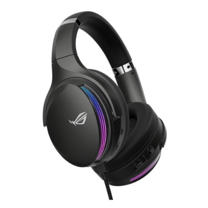 Picture of Asus ROG Fusion 500 II RGB Gaming Headset, USB-C/USB-A/3.5mm Jack, 50mm Drivers, 7.1 Surround Sound, AI Noise Cancelling Mic