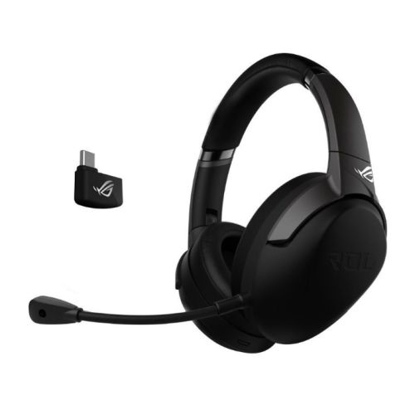 Picture of Asus ROG Strix Go 2.4 Wireless Gaming Headset, USB-C/3.5 mm Jack, AI Noise-Cancelling Mic, 25 Hour Battery Life
