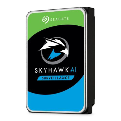 Picture of Seagate 3.5", 8TB, SATA3, SkyHawk AI Surveillance Hard Drive, 7200RPM, 256MB Cache, 24/7, OEM