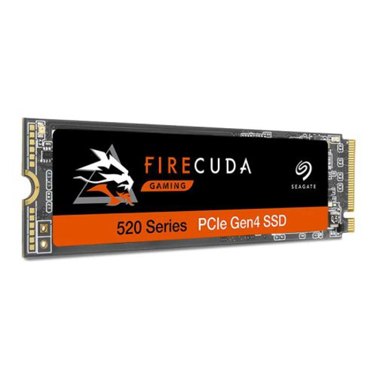 Picture of Seagate 2TB FireCuda 520 M.2 NVMe SSD, M.2 2280, PCIe 4.0, TLC 3D NAND, R/W 5000/4400 MB/s, 750K/700K IOPS