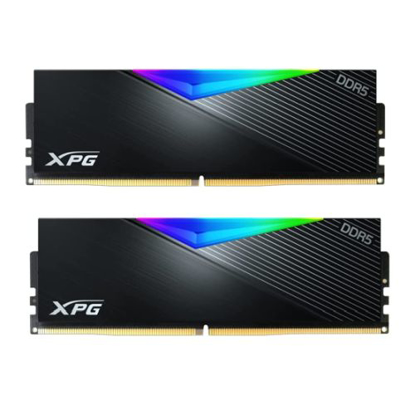 Picture of ADATA XPG Lancer RGB 32GB Kit (2 x 16GB), DDR5, 6000MHz (PC5-48000), CL40, 1.35V, ECC, XMP 3.0, PMIC, DIMM Memory