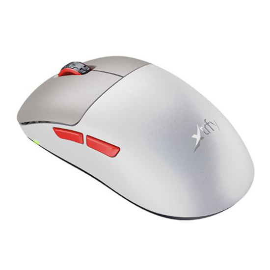 Picture of Xtrfy M8 Wired/Wireless Gaming Mouse, 400-26000 CPI, Low Front, Ultra-light, Unique Symmetrical Shape, Retro