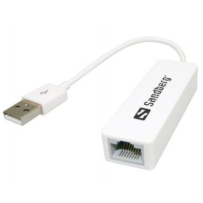 Picture of Sandberg (113-78) USB 2.0 to 10/100 Ethernet Network Adapter, 5 Year Warranty