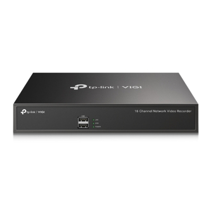 Picture of TP-LINK (VIGI NVR1016H) 16-Channel NVR, No HDD (Max 10TB), Quick Lookup and Playback, Remote Monitoring, H.265+, Two-Way Audio