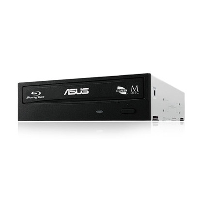 Picture of Asus (BW-16D1HT) Blu-Ray Writer, 16x, SATA, Black, BDXL & M-Disc Support, Cyberlink Power2Go 8, OEM