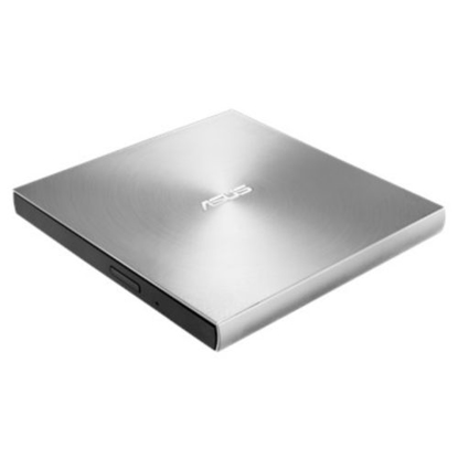 Picture of Asus (ZenDrive U7M) External Slimline DVD Re-Writer, USB, 8x, Silver, M-Disc Support, Cyberlink Power2Go 8