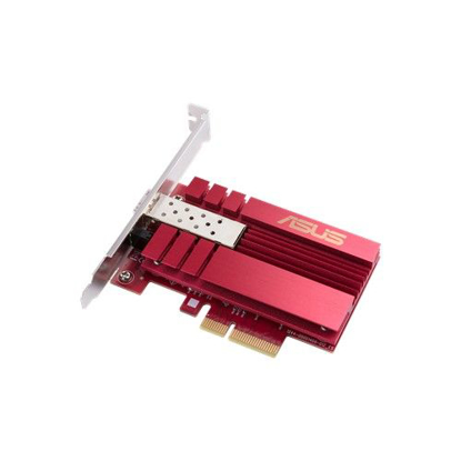 Picture of Asus (XG-C100F) 10G PCI Express Network Adapter, SFP + Port for Optical Fiber Transmission, DAC, Built-in QoS