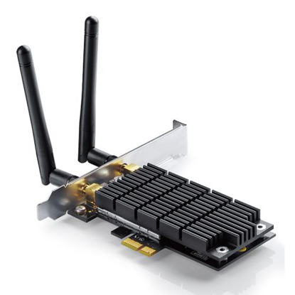 Picture of TP-LINK (Archer T6E) AC1300 (400+867) Wireless Dual Band PCI Express Adapter, 2 Antennas