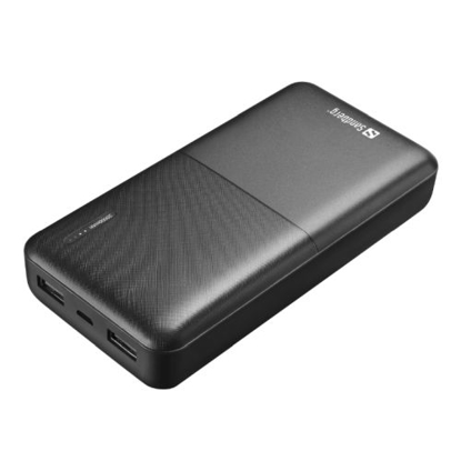 Picture of Sandberg Powerbank 20000, 20,000mAh, 2 x USB-A, 5 Year Warranty
