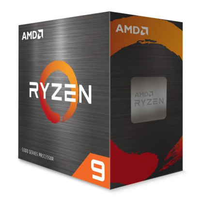 Picture of AMD Ryzen 9 5950X CPU, AM4, 3.4GHz (4.9 Turbo), 16-Core, 105W, 72MB Cache, 7nm, 5th Gen, No Graphics, NO HEATSINK/FAN