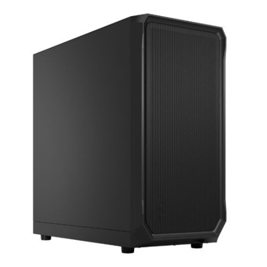 Picture of Fractal Design Focus 2 (Black Solid) Gaming Case, ATX, 2 Fans, Mesh Front, Innovative Shroud System