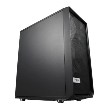 Picture of Fractal Design Meshify C (Black Solid) Gaming Case, ATX, Angular Mesh Front, High-airflow, 2 x 12cm Fans