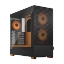 Picture of Fractal Design Pop Air RGB (Orange Core TG) Gaming Case w/ Clear Glass Window, ATX, Hexagonal Mesh Front, Orange Interior/Accents, 3 RGB Fans & ARGB Controller