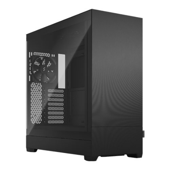 Picture of Fractal Design Pop XL Silent (Black TG) Gaming Case w/ Clear Glass Window, E-ATX, Sound-Damping Steel & Foam, 4 Fans