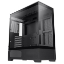 Picture of GameMax Vista ATX Gaming Case w/ Glass Side & Front, Mesh Panelling, No Fans inc., ARGB PWM Fan Hub, Black