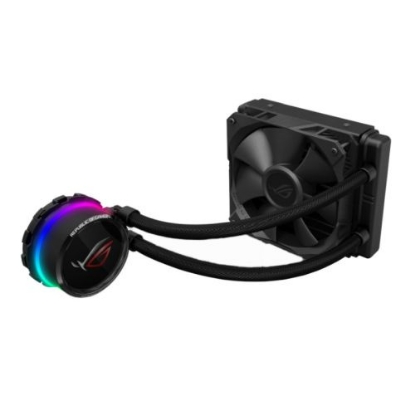 Picture of Asus ROG Ryuo 120mm Liquid CPU Cooler, 1 x 12cm PWM Fan, Full Colour OLED Display, RGB