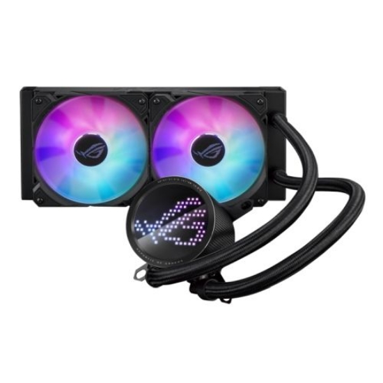 Picture of Asus ROG Ryuo III 240 ARGB 240mm Liquid CPU Cooler, 8th Gen Asetek Pump, 2 x ARGB Fans, Anime Matrix LED Display