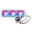 Picture of Asus ROG Ryuo III 360 ARGB 360mm Liquid CPU Cooler, 8th Gen Asetek Pump, 3 x ARGB Fans, Anime Matrix LED Display, White Edition
