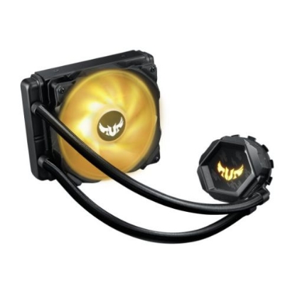 Picture of Asus TUF GAMING LC120 RGB Liquid CPU Cooler, TUF Durability & Style, RGB PWM Fan