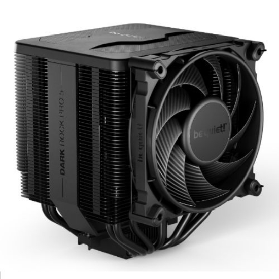 Picture of Be Quiet! BK036 Dark Rock Pro 5 Heatsink & Fan, Intel/AMD, 2 Silent Wings Fans, Speed Switch, 270W TDP