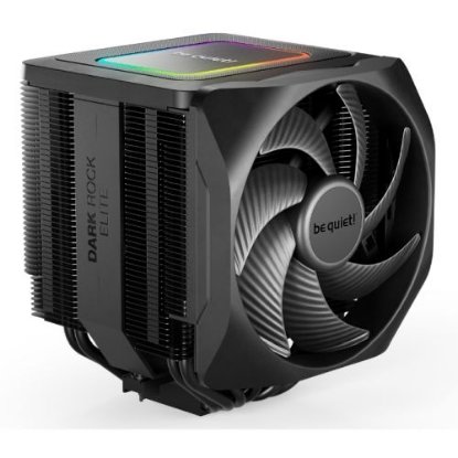 Picture of Be Quiet! BK037 Dark Rock Elite Heatsink & Fan, Intel/AMD, 2 Silent Wings Fans, Speed Switch, ARGB Top Cover, 280W TDP