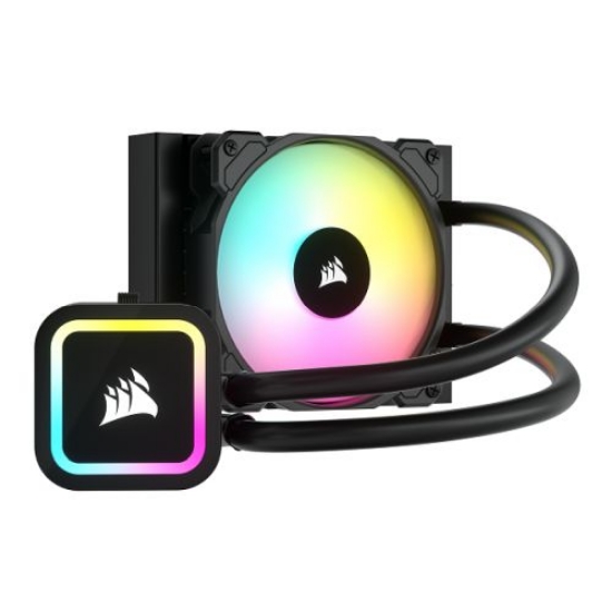 Picture of Corsair H60X RGB ELITE V2 120mm Liquid CPU Cooler, 12cm SP RGB ELITE Fan, RGB Pump Head