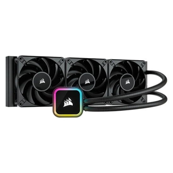 Picture of Corsair iCUE H150i RGB ELITE 360mm Liquid CPU Cooler, RGB Pump Head, 3 x 12cm AF ELITE PWM Fans