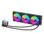 Picture of GameMax Iceburg 360mm ARGB Liquid CPU Cooler, 12cm ARGB PWM Fans, Infinity Mirror RGB Rotatable Pump Head