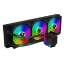 Picture of Vida Aquilo 360mm ARGB Liquid CPU Cooler, 3x ARGB PWM Fans, Infinity Mirror RGB Pump Head, Black