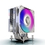 Picture of Vida Boreas White ARGB Heatsink & Fan, Intel/AMD, 2000RPM Hydraulic Fan, 6 Copper Heatpipes, 220W TDP *ARGB and Optional Plain Fans Included*