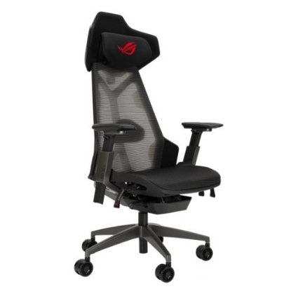 Picture of Asus ROG Destrier Ergo Gaming Chair, Cyborg-Inspired Design, Versatile Seat Adjustments, Mobile Gaming Arm Support, Acoustic Panel