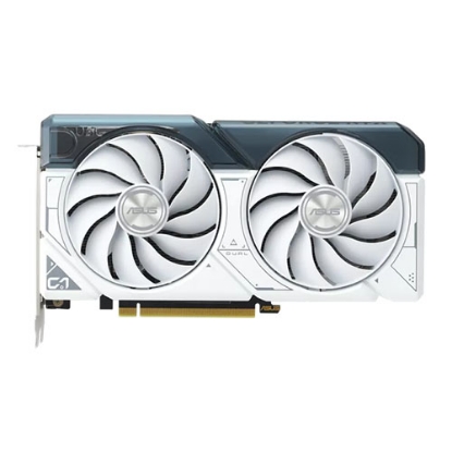 Picture of Asus DUAL RTX4060 White, PCIe4, 8GB DDR6, HDMI, 3 DP, 2490MHz Clock