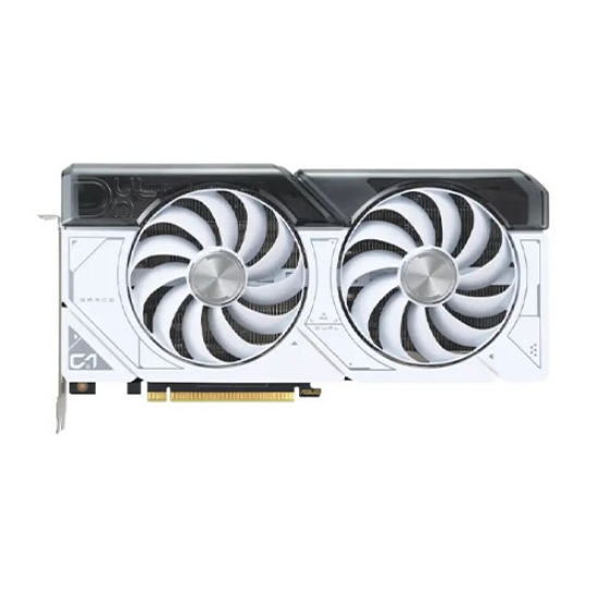 Picture of Asus DUAL RTX4070 SUPER OC White, PCIe4, 12GB DDR6X, HDMI, 3 DP, 2550MHz Clock, Overclocked